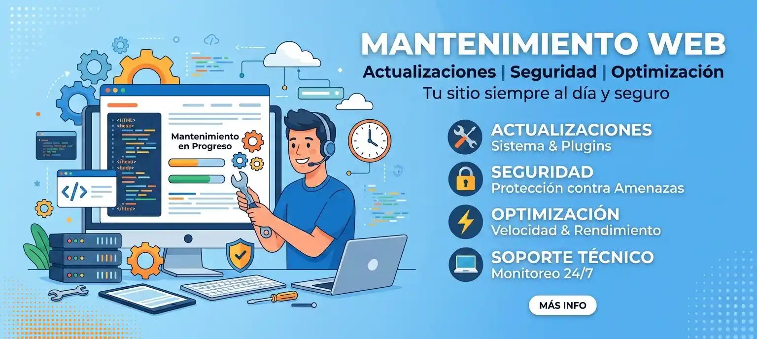 Servicio de mantenimiento web Hispamedia